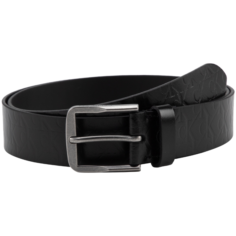 

Ремень CALVIN KLEIN из смешанной кожи, мужской, черный, 3,5 см