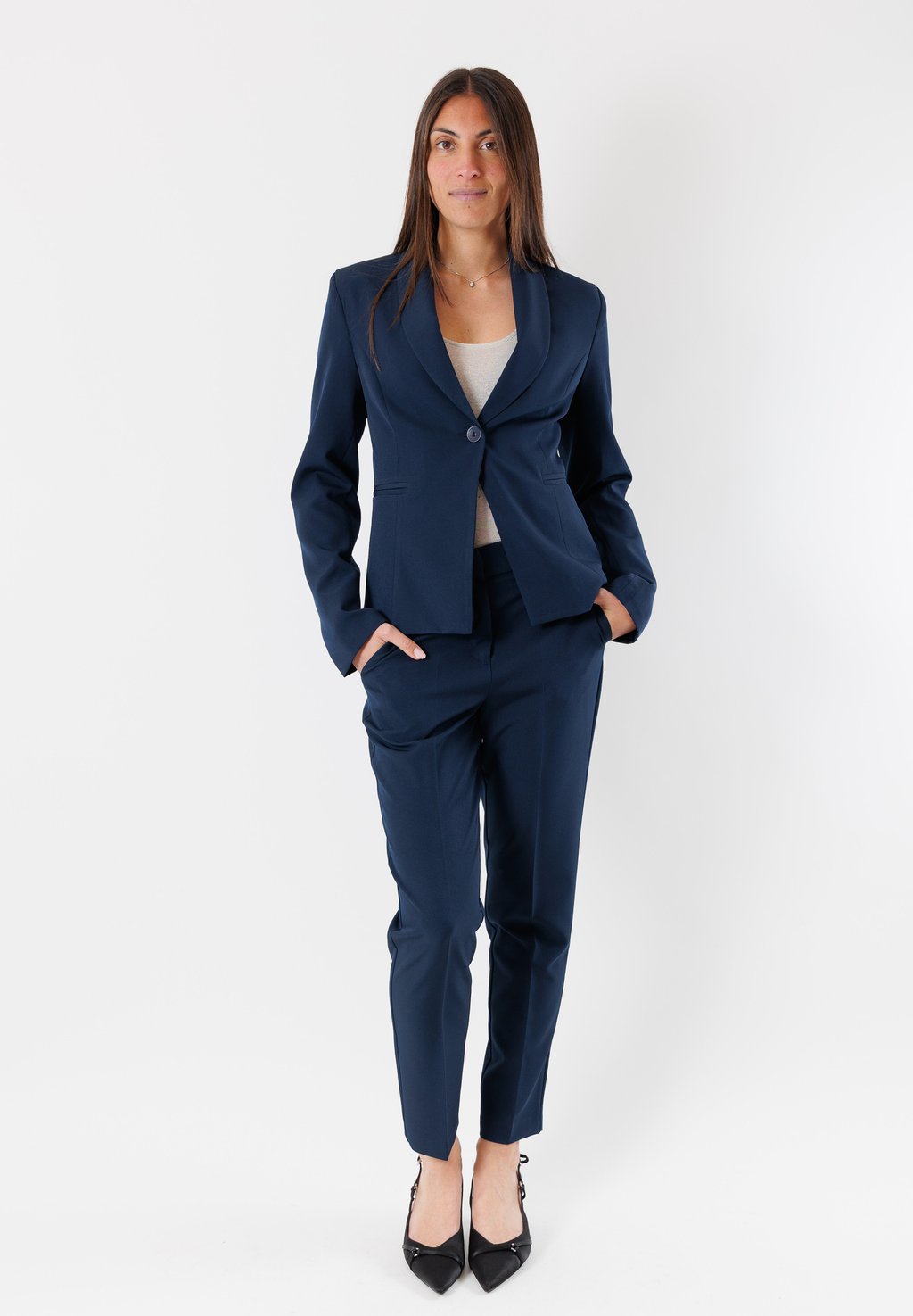 

Брюки TAILLEUR SET MESANGE, синий