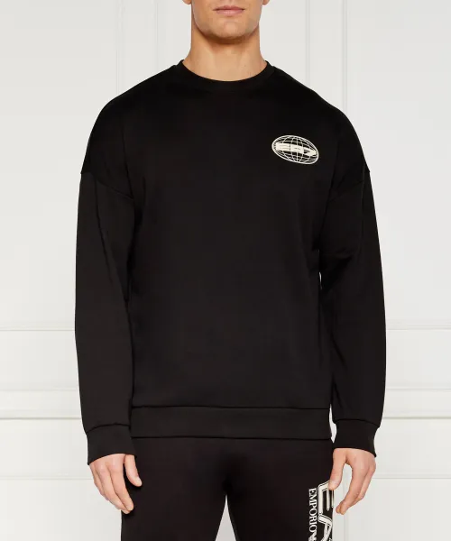 

Толстовка Regular fit Ea7, черный