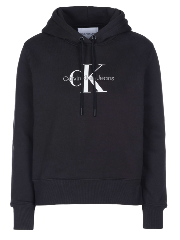 

Толстовка с капюшоном Calvin Klein, черный