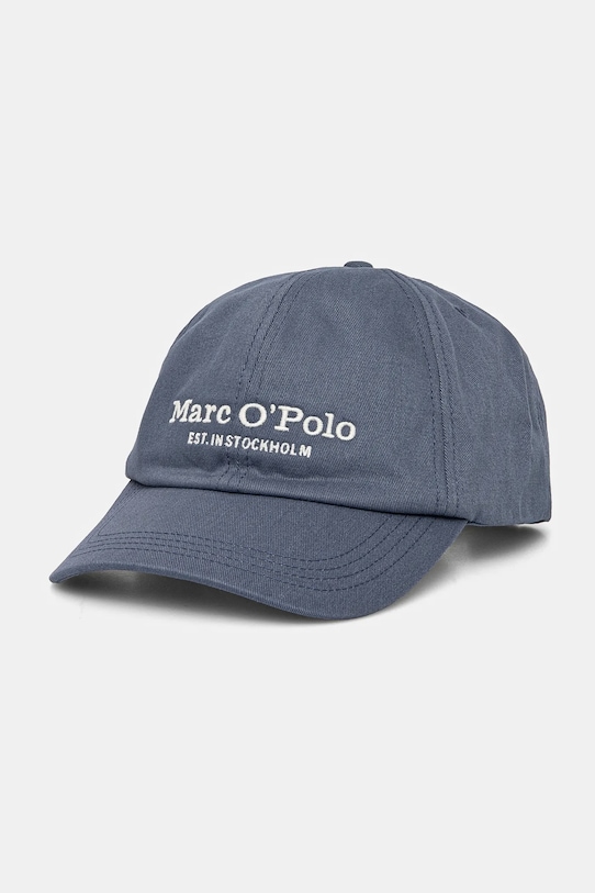 

Хлопковая кепка с козырьком Marc O'Polo, синий