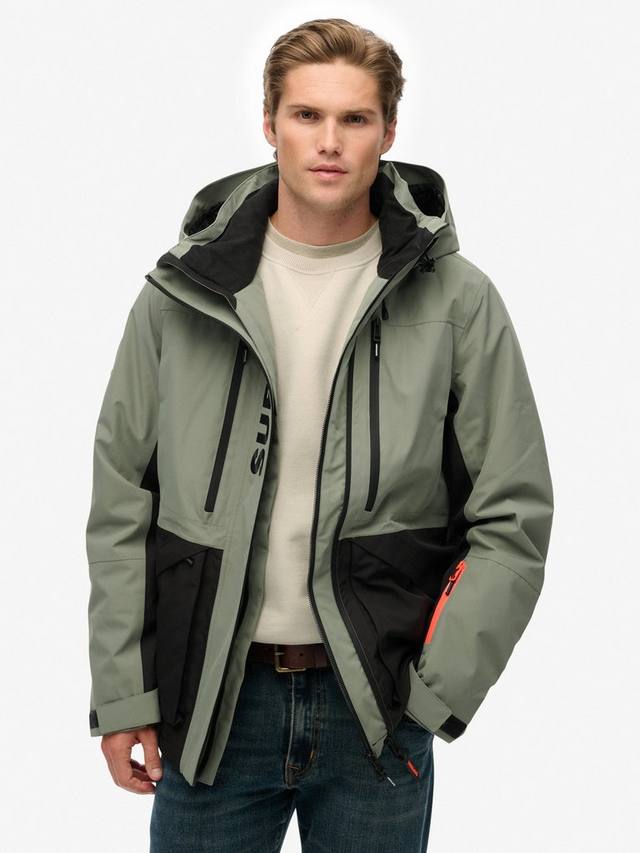 

Ультимативная фристайл лыжная куртка Superdry, Freestyle Green