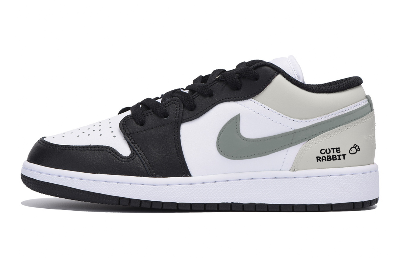 

Jordan Баскетбольные кроссовки Air 1 Carrot Haze Slip Low Top Vintage, мужские, белые, зеленые