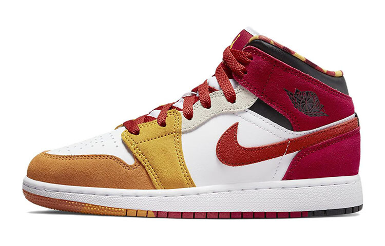 

Кроссовки Air Jordan 1 Mid SE 'Picnic' GS