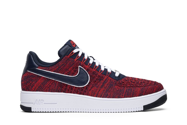 

Кроссовки Nike Robert Kraft x Air Force 1 Ultra Flyknit 'Patriots', красный