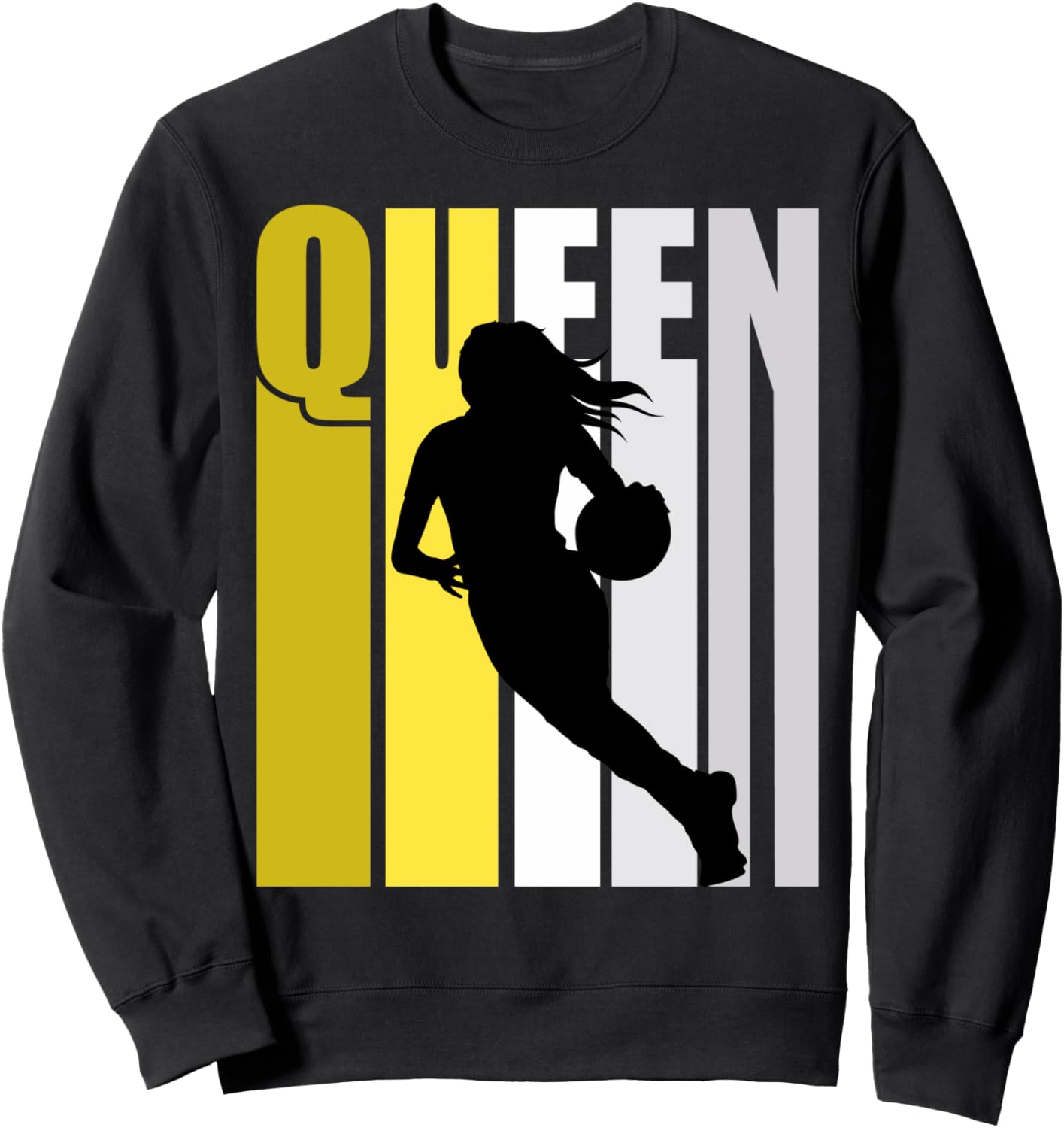 

Желтая толстовка «Королева баскетбола» для девочек, на день рождения и подростковые турниры Lush Basketball, Желтый, Желтая толстовка «Королева баскетбола» для девочек, на день рождения и подростковые турниры Lush Basketball