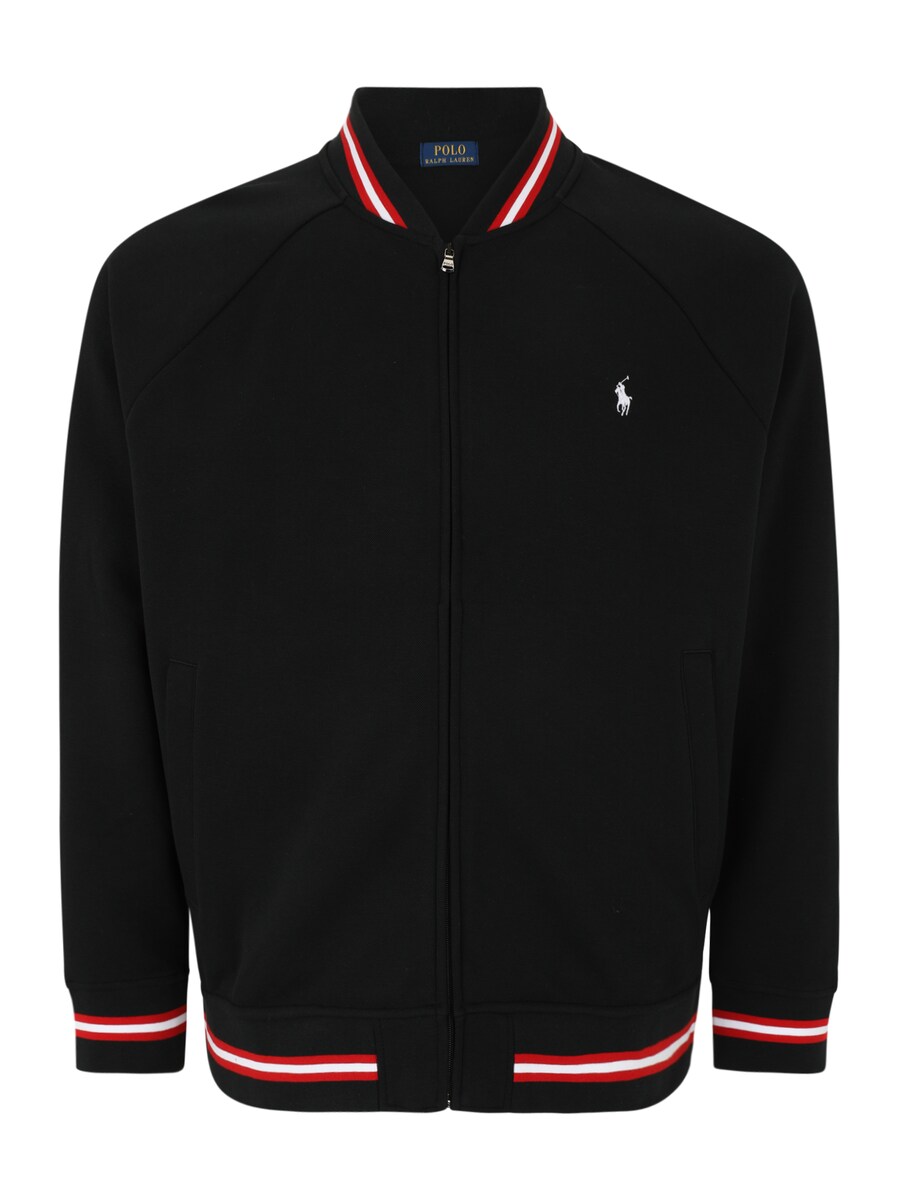 

Толстовка с капюшоном на молнии Polo Ralph Lauren Big & Tall, черный