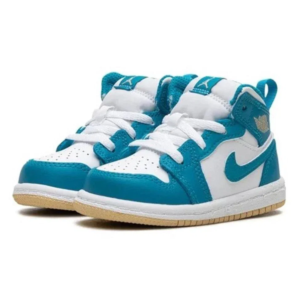 Кроссовки Nike Air Jordan Mid SE DQ8425-400 Aquatone Lifestyle Shoes HTAT132, синий