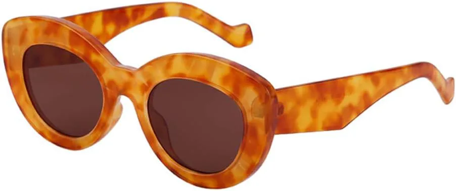 

Солнцезащитные очки, очки с большой оправой "кошачий глаз" для женщин, солнцезащитные очки с защитой от УФ-излучения UV400 и зеркальной защитой HDUBFY, 3