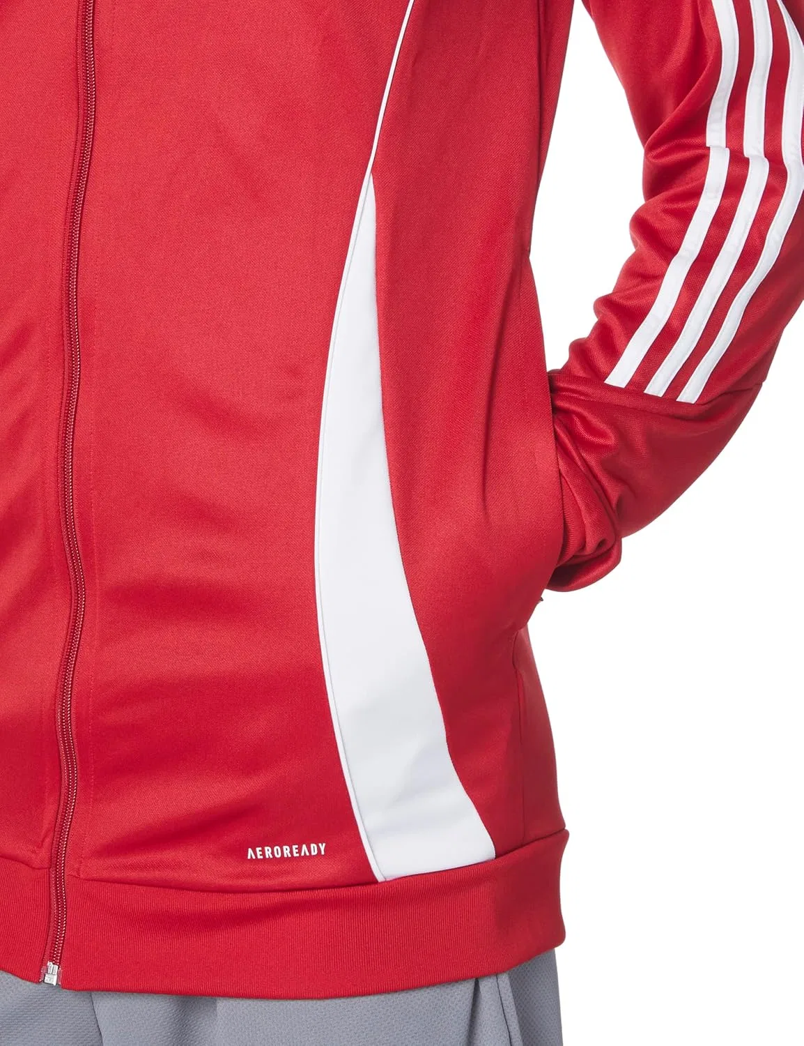 Тренировочная куртка adidas Tiro 24, Team Collegiate Red/White — фото 3