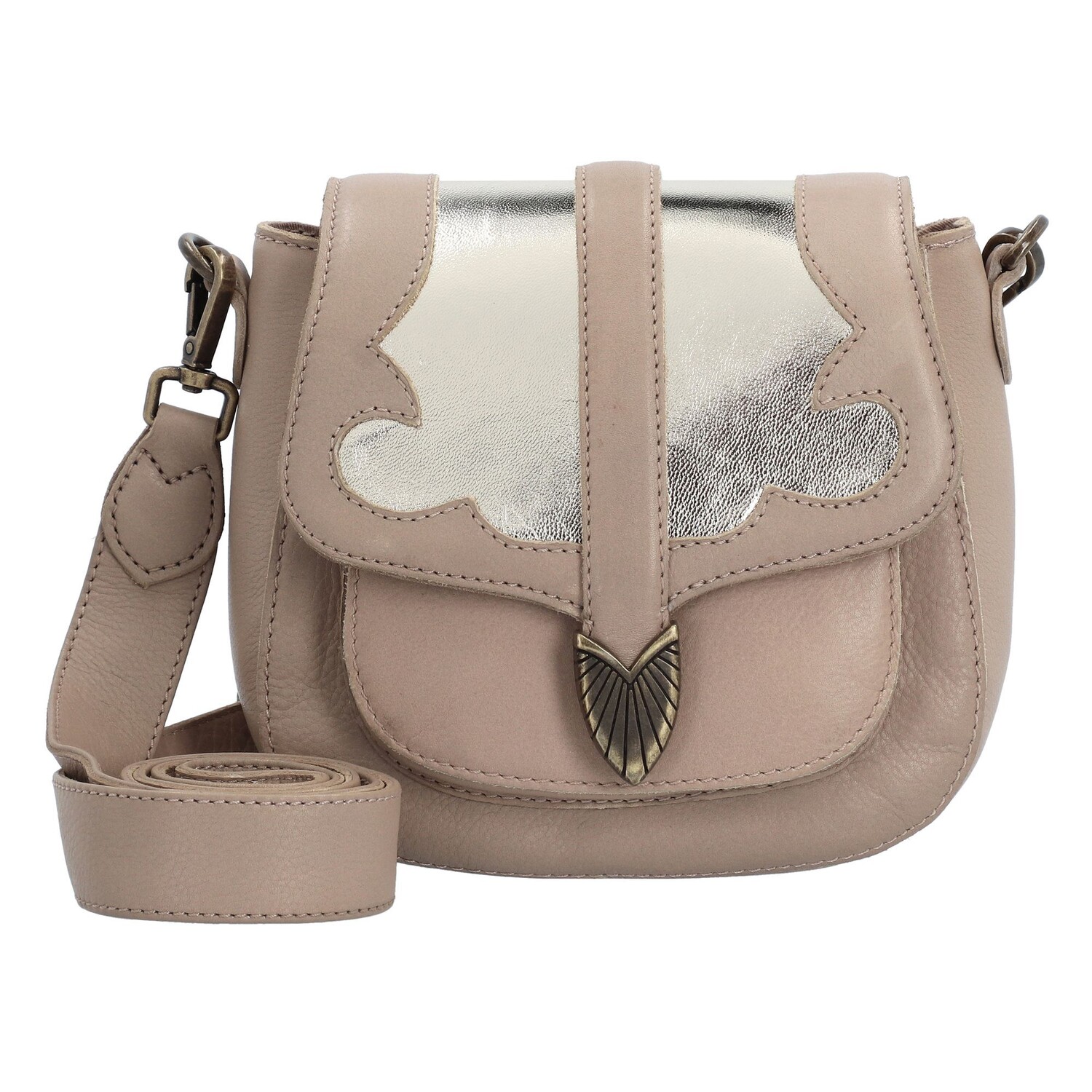 

Сумка через плечо Cowboysbag Western Umhängetasche Leder 18 см, золотой