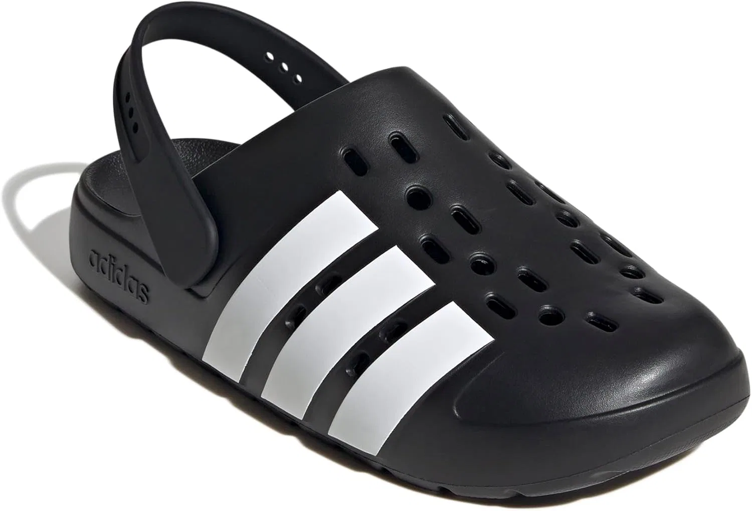 Сабо унисекс Adidas Adilette 2.0, Core Black Cloud White Core Black — фото 4