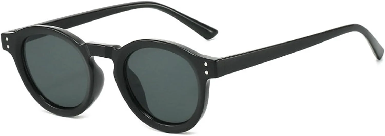 

Солнцезащитные очки Willochra в стиле ретро, ​​круглые, женские и мужские, модные, цвета шампанского, с защитой от УФ-излучения UV400, мужские, в стиле панк, C1