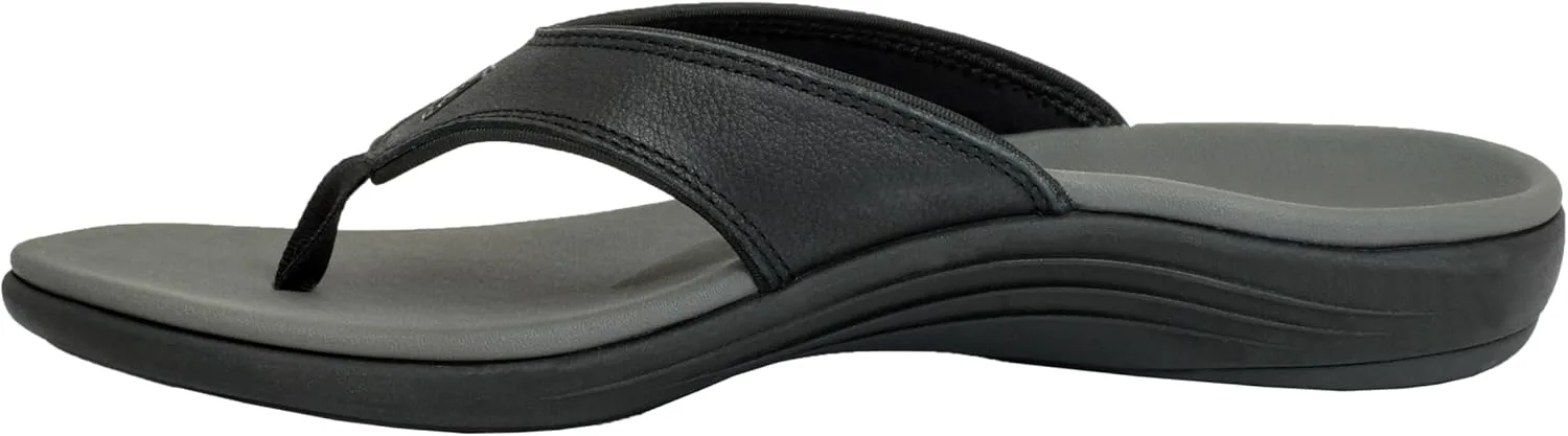 

Шлепанцы REVITALIGN mens Yumi Leather, черный