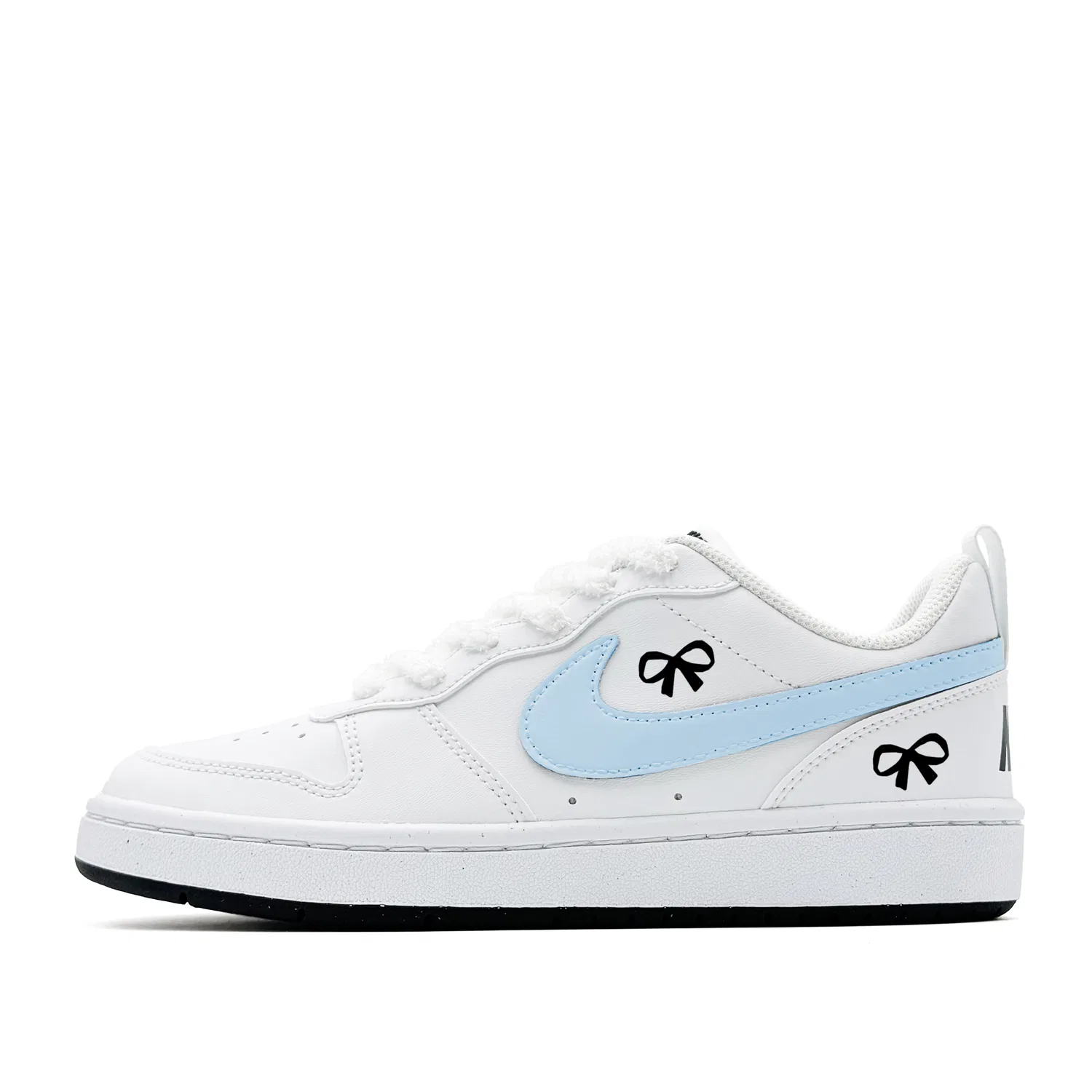 Кроссовки для скейтбординга Court Borough Kids' Grade School Nike, Light Blue