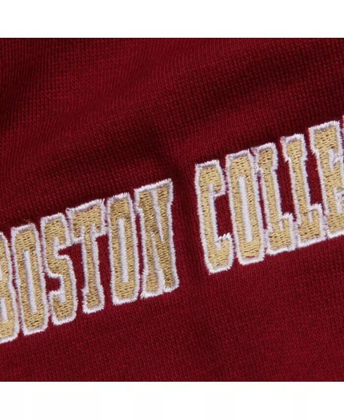 Пуловер с большим логотипом Big Boys Boston College Eagles Stadium Athletic, серый — фото 4