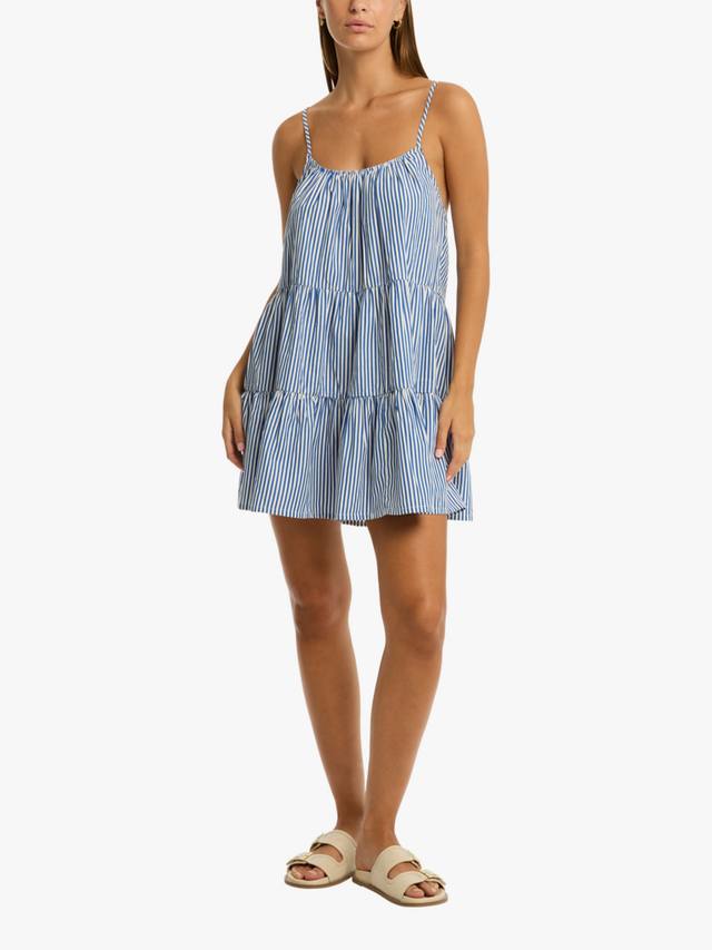 

Короткое платье Boathouse с завязками Sea Level, Blue