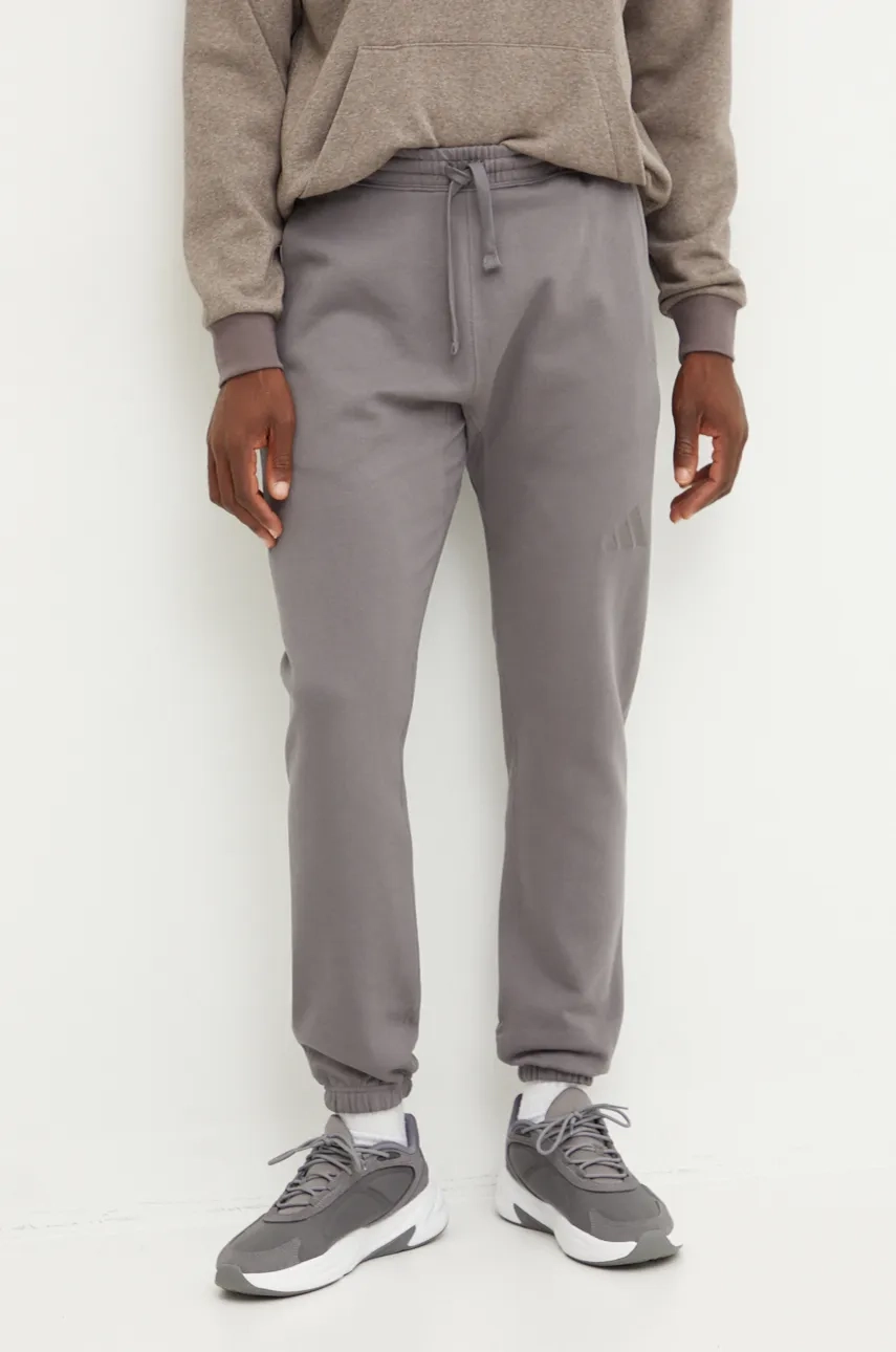 

Все хлопковые спортивные штаны SZN adidas, серый
