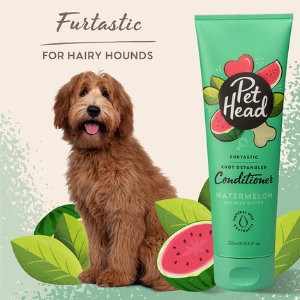 Кондиционер для собак, Furtastic Conditioner, уход за собаками с длинной, запутанной шерстью Pet Head — фото 3