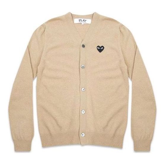 

Кардиган COMME des GARCONS PLAY Cardigan Black Emblem 'Beige' AZ-N024-051-3, бежевый