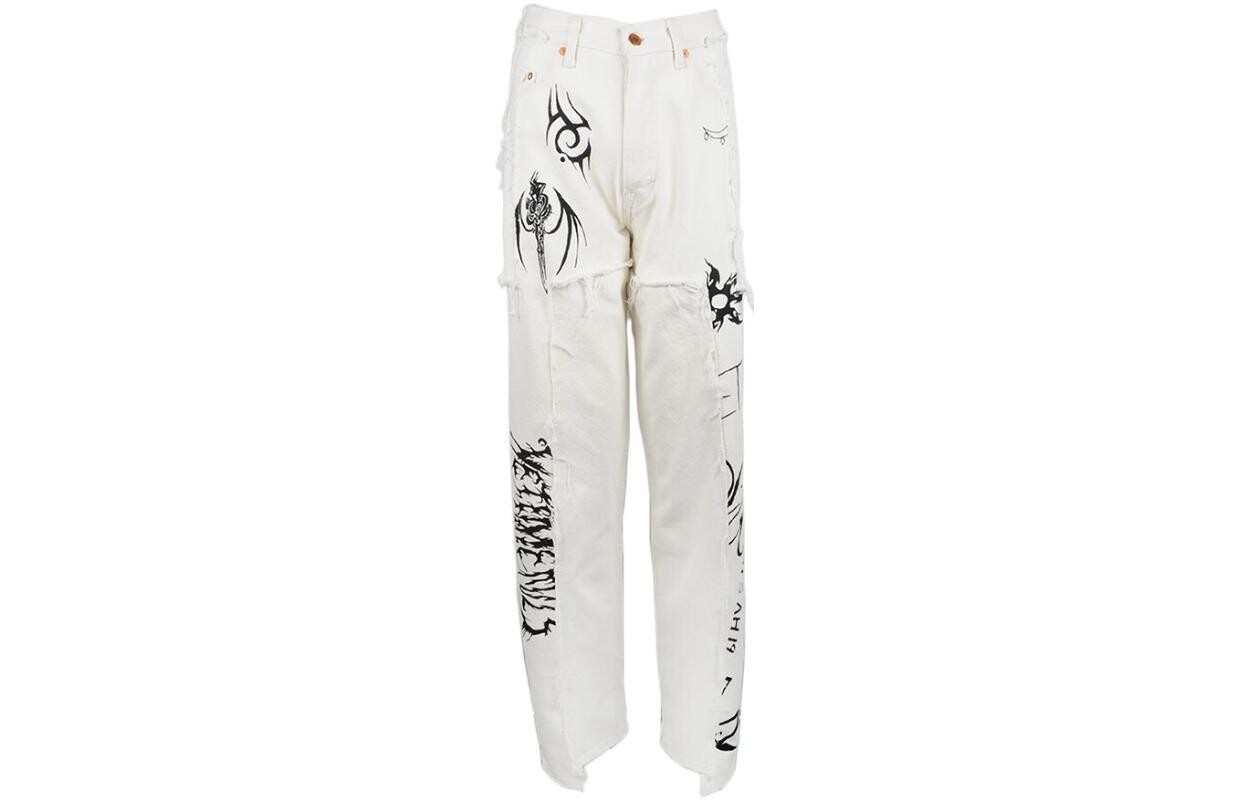 

Джинсы женские белые Vetements