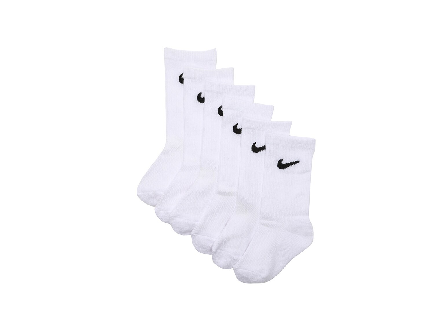 

Носки Nike Solid 6 шт, белый