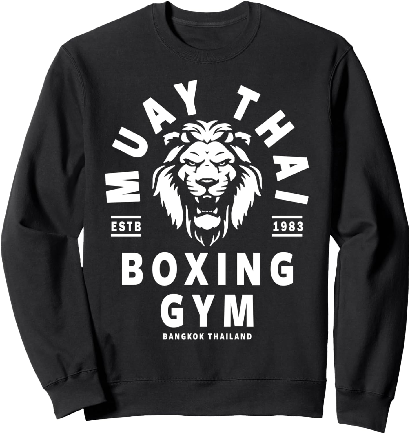 

Футболка с надписью «Тайский бокс Муай Тай Тай Тайбокушингумуэтай» Muay Thai Clothing Gift Shirts & Apparel Co., Ltd., черный