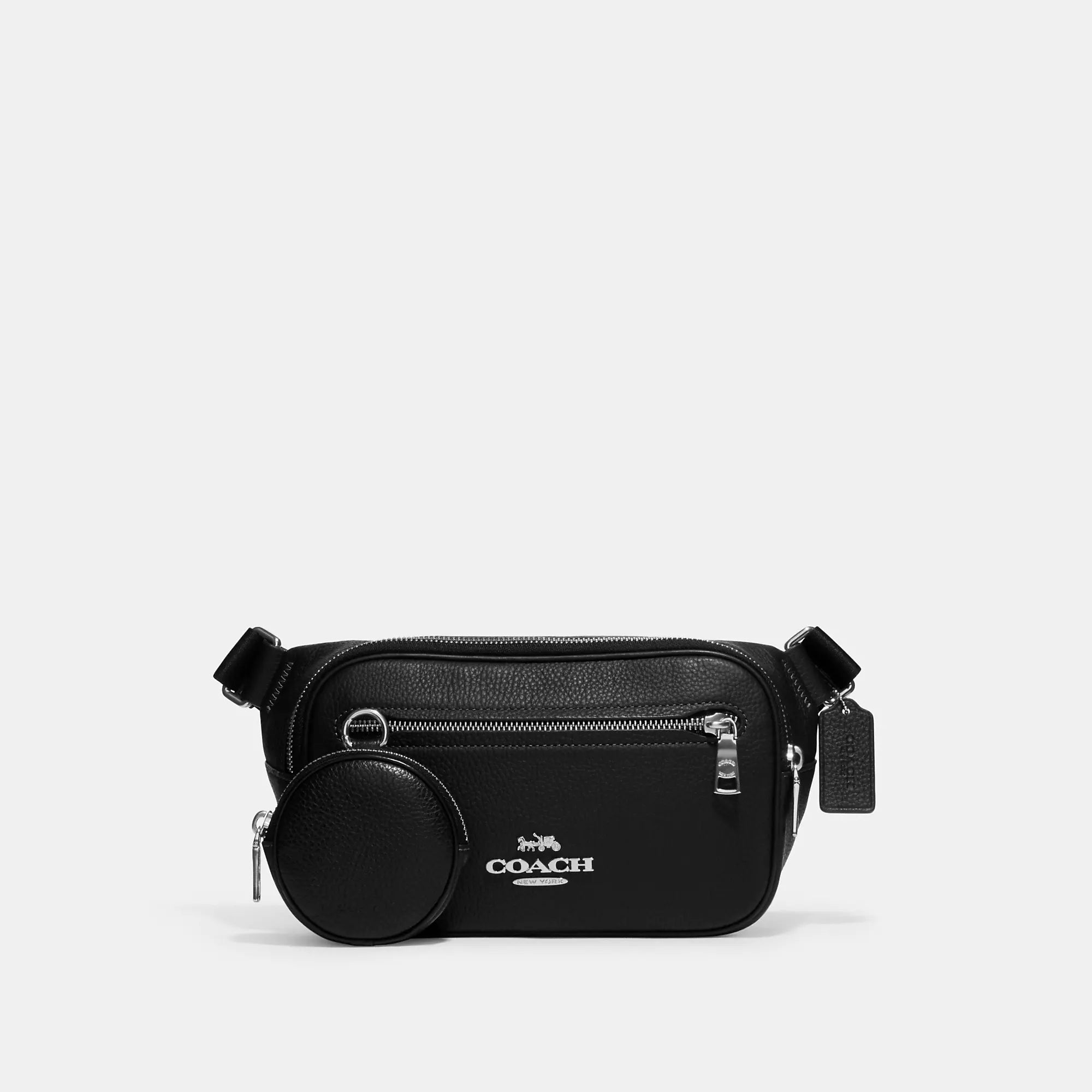 

Поясная сумка Elias от Coach Outlet, серебряный/черный