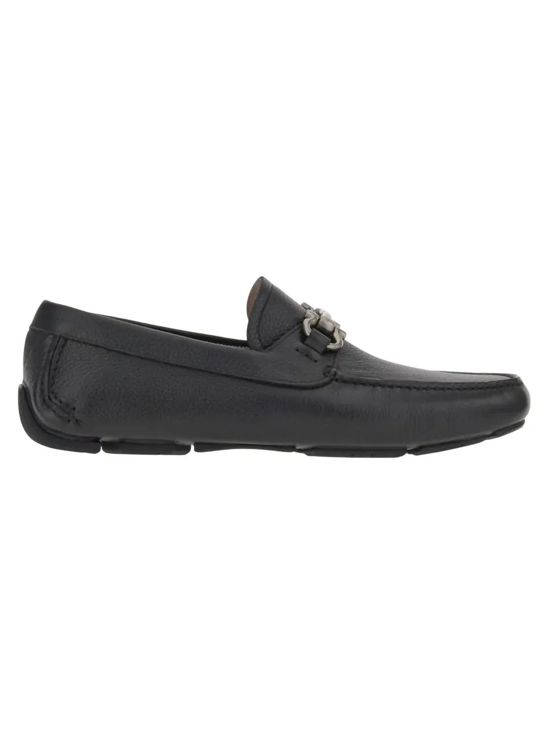 Salvatore Ferragamo Мужские мокасины Gancini для вождения, черные — фото 2