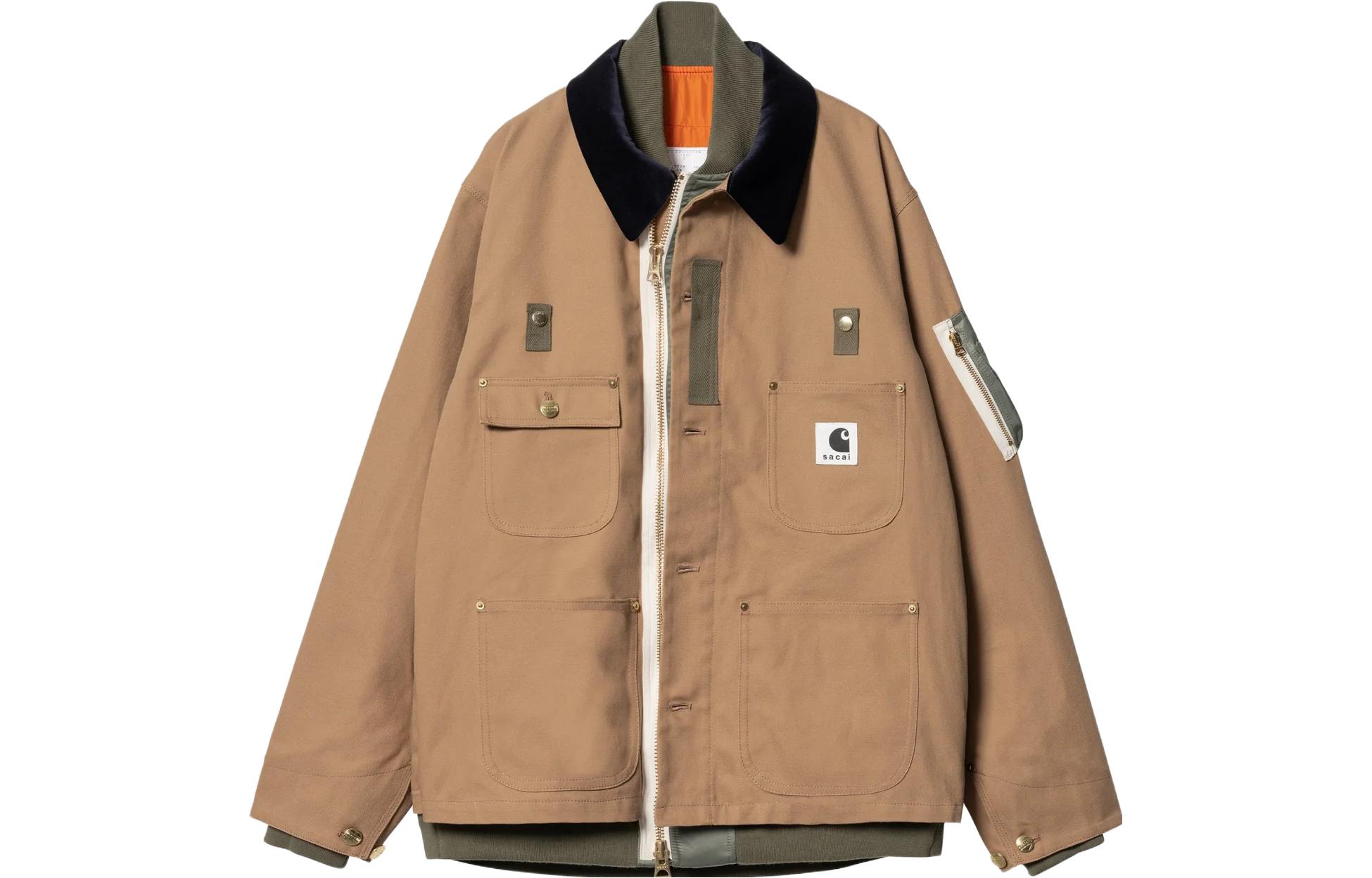 

Sacai Куртка Carhartt Wip Canvas MA 1 Michigan, Khaki