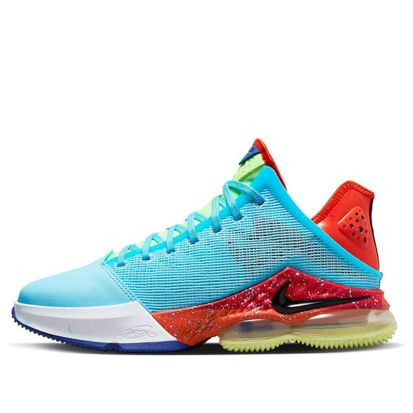 

Кроссовки lebron 19 low 'blue chill' Nike, синий