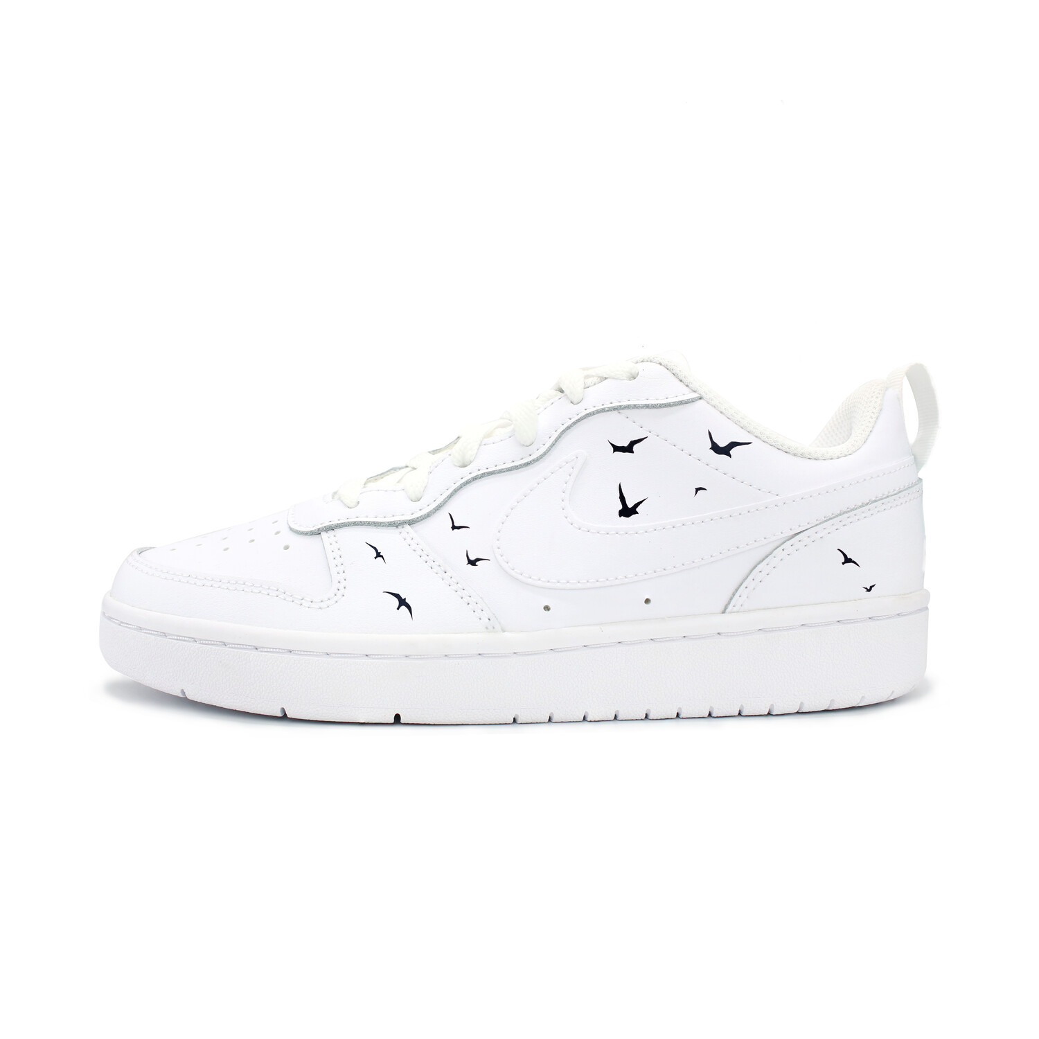 

Кроссовки Nike Court Borough Skateboarding Shoes Women's Low-top White/black, белый/черный