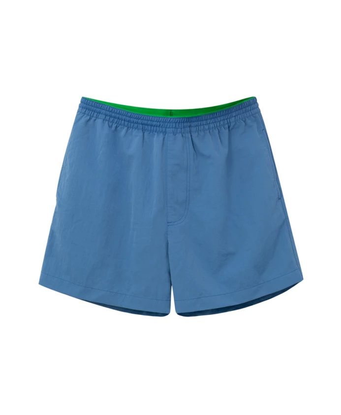 

Синие боксерские шорты с регулируемым поясом Bottega Veneta, синий