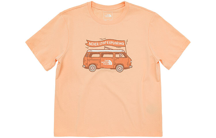 

Футболка женская оранжевая The North Face
