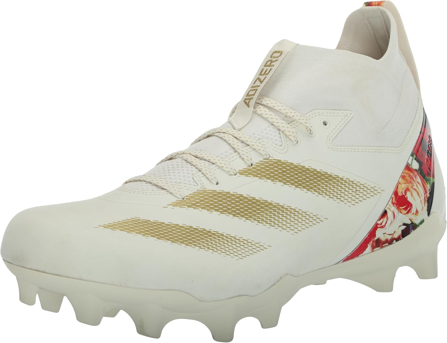 

Мужские кроссовки Adidas Adizero Impact Premier, белый/золотой/светло-белый