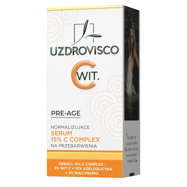 Сыворотка Uzdrovisco — Нормализующая с комплексом % для пигментации лица, Pre-Age, 30 мл — фото 2