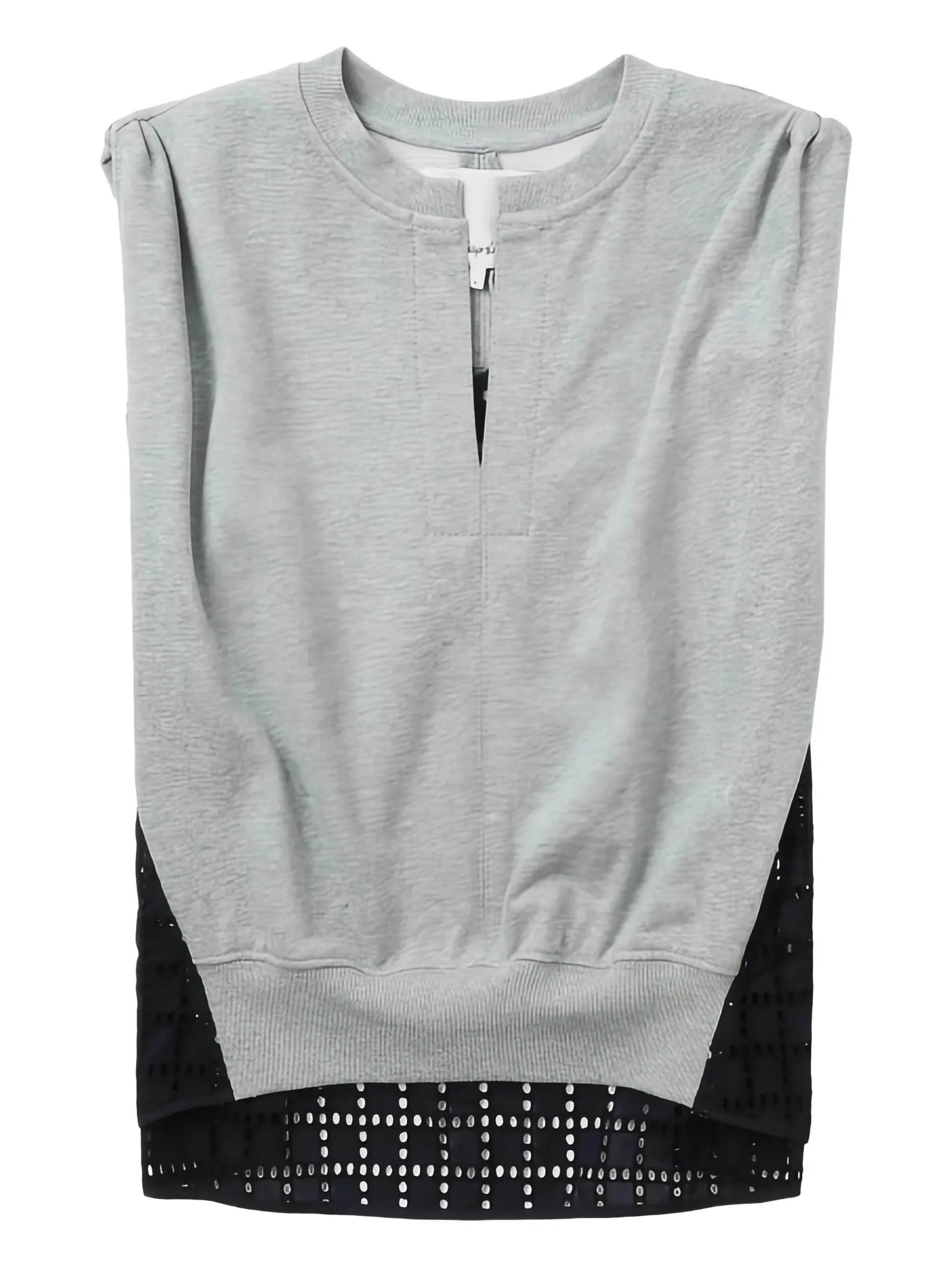 

Топ с люверсами 3.1 Phillip Lim, серый