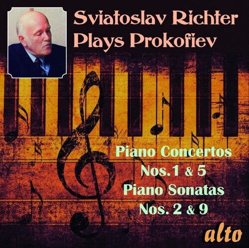 

CD диск Richter, Sviatoslav: Richter plays Prokofiev Sonatas 2 9 & Concertos 1 5