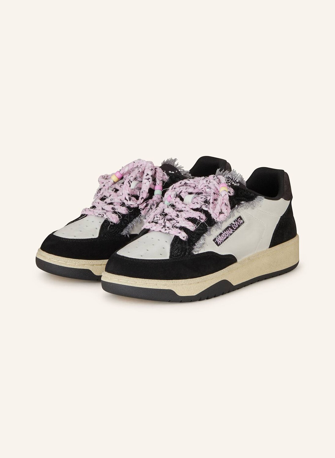 Кроссовки venice ARIZONA LOVE, цвет SCHWARZ/ECRU/PINK