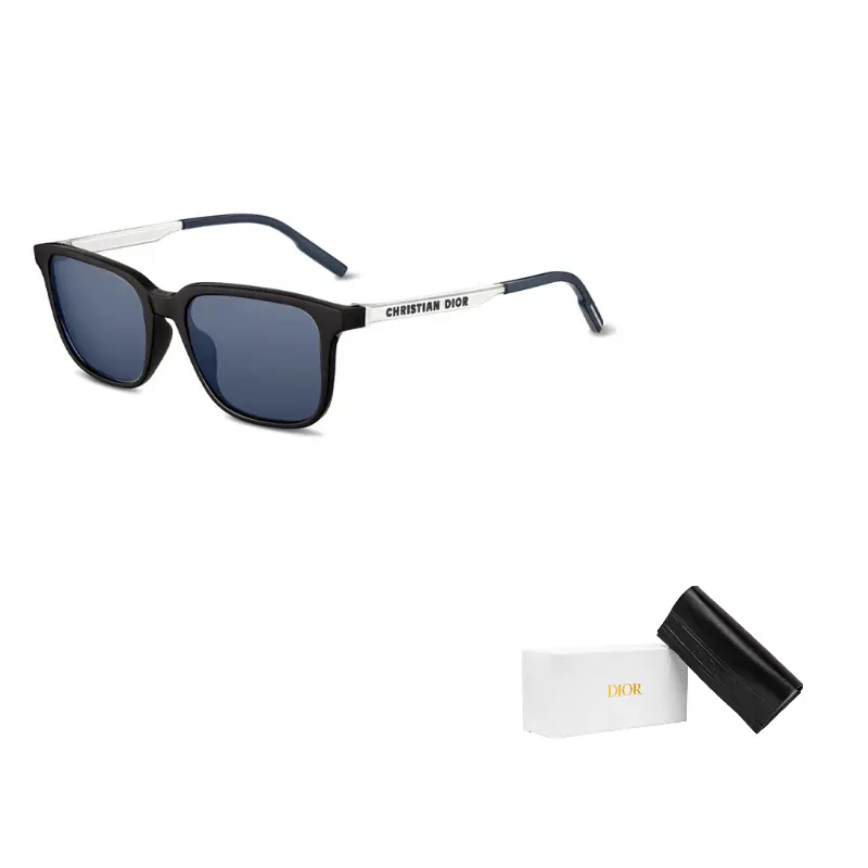 

DIOR Круглая оправа для солнцезащитных очков унисекс, Black