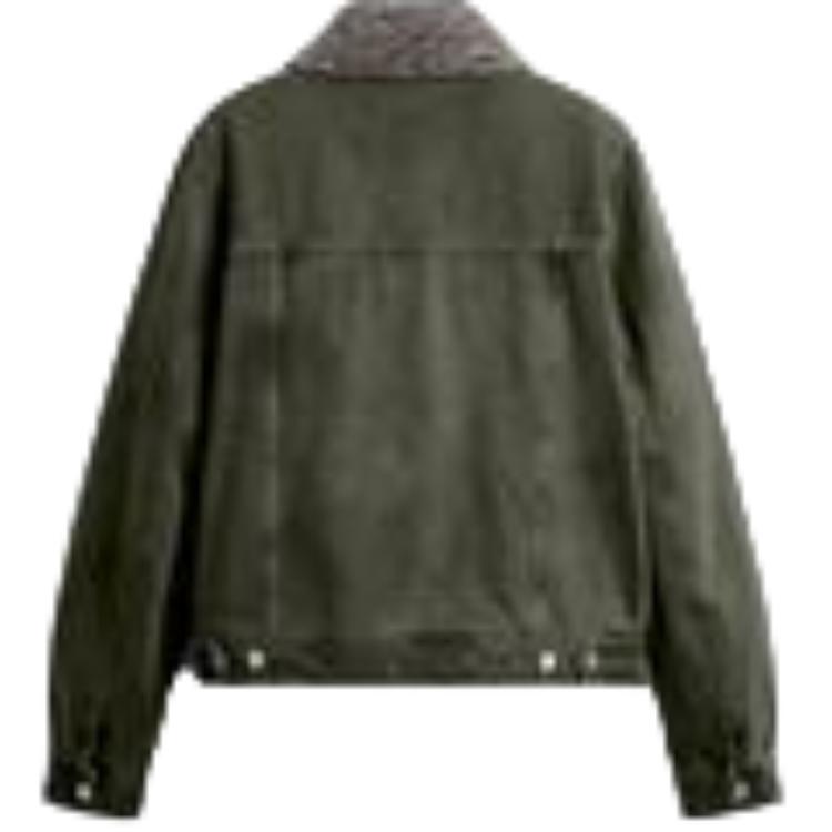Куртка джинсовая мужская Nanushka Collaboration ZARA, зеленый — фото 4