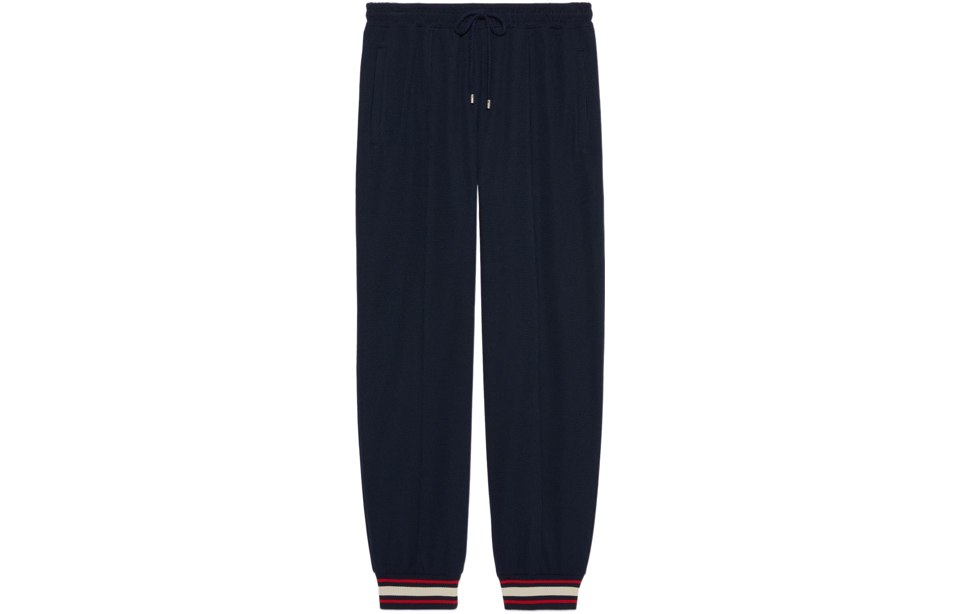 Спортивные брюки GUCCI хлопковые, marine синий белый — фото 3