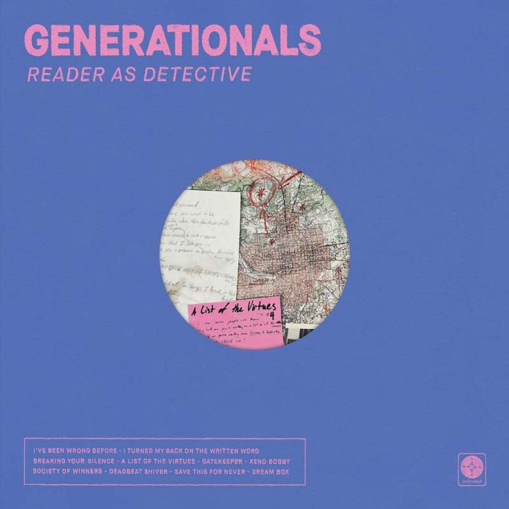 

Виниловая пластинка LP Reader As Detective - Generationals