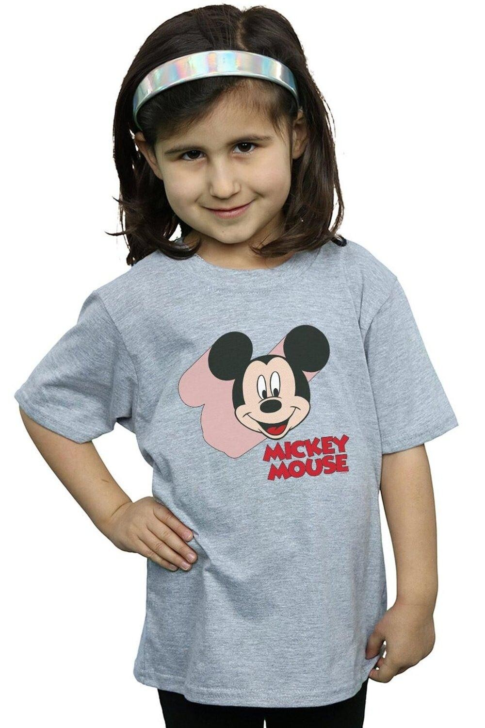 

Хлопковая футболка Mickey Mouse Move Disney, серый