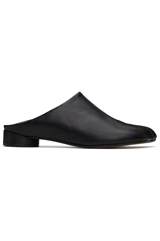 

Мюли с защипами Mm6 Maison Margiela, черный