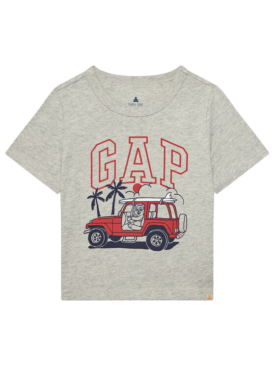 

Футболка обычного кроя 779639-00 Gap, серый