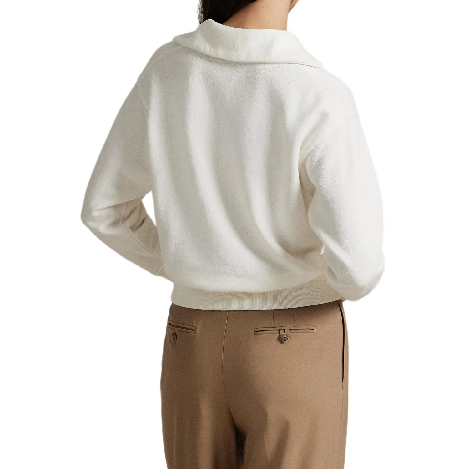 Свитшот из смесового хлопка Polo Ralph Lauren Nevis — фото 4