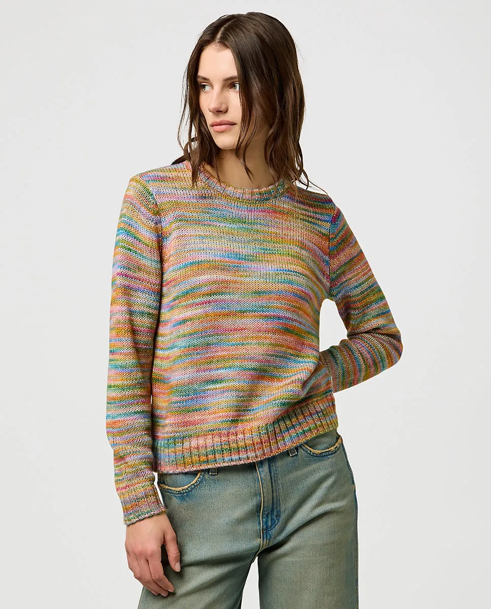 

Женский свитер в разноцветную полоску Wrangler