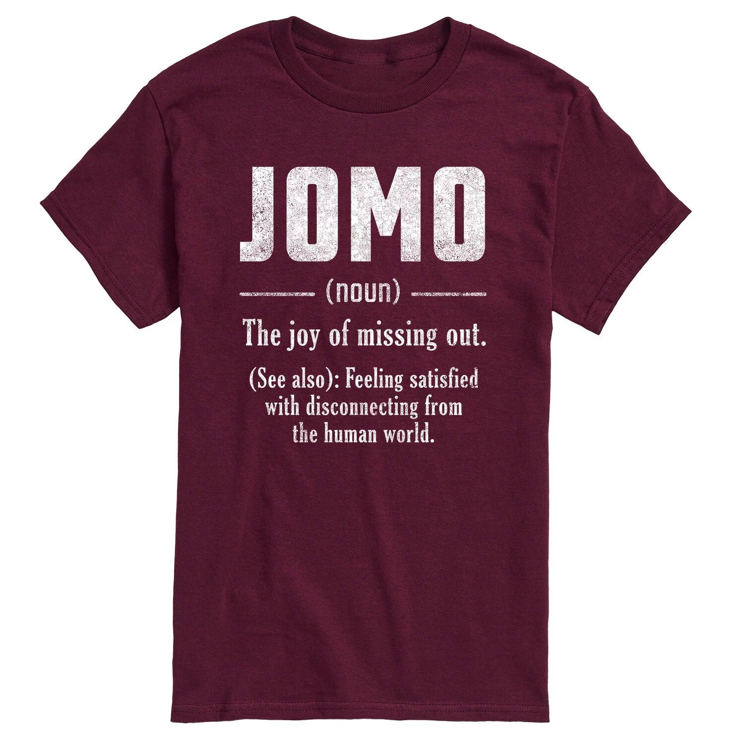 

Мужская футболка с рисунком JOMO Licensed Character