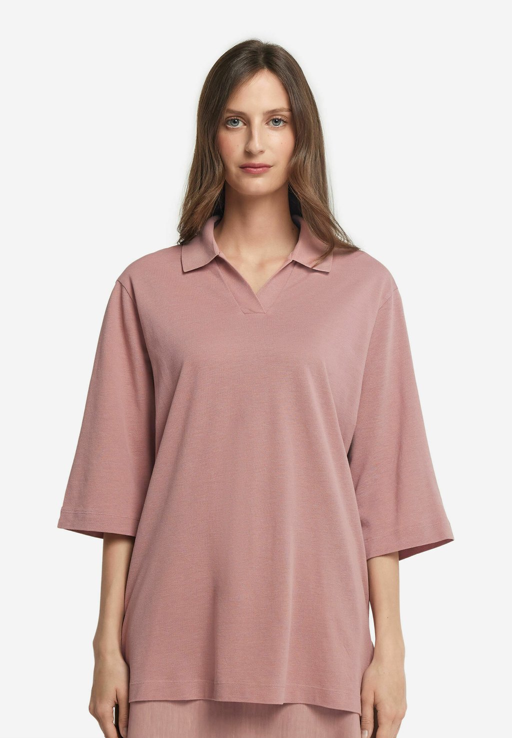 

Рубашка поло Long sleeved top Falconeri, розовый